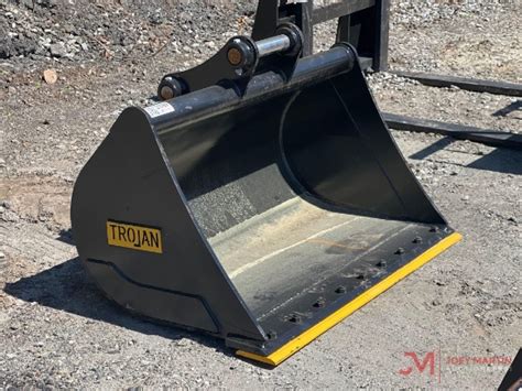 mini excavator cleanout bucket|smooth bucket for mini excavator.